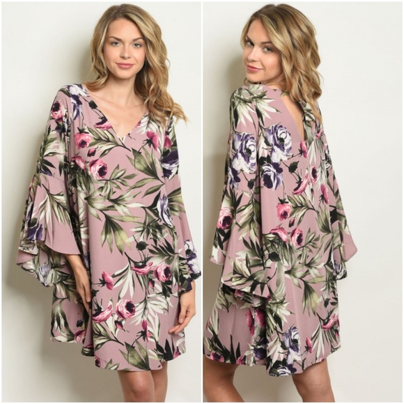 Trend Setter Diva Boutique Dresses & Skirts - MAUVE OLIVE DRESS